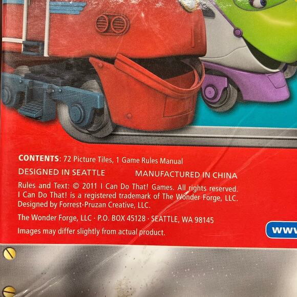 Chugginton MEMORY Match Game for Pre-Schoolers COMPLETE - Picture 3 of 8